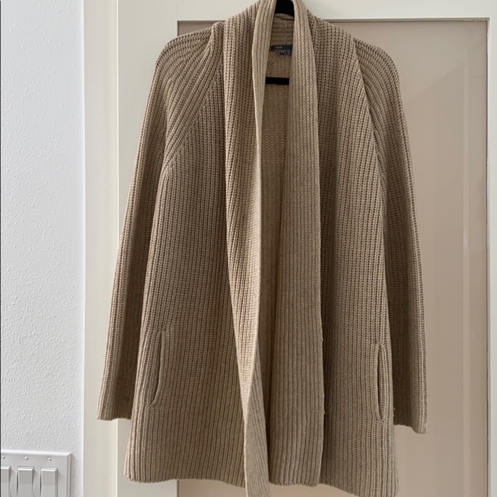 Vince Wool Sweater Cardigan